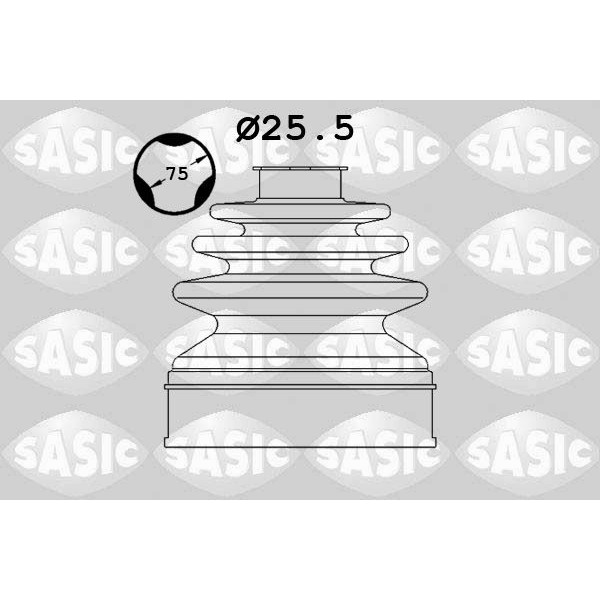 Снимка на Комплект маншон за каре SASIC 1900026 за Ford Mondeo 4 Saloon 2.3 - 160 коня бензин