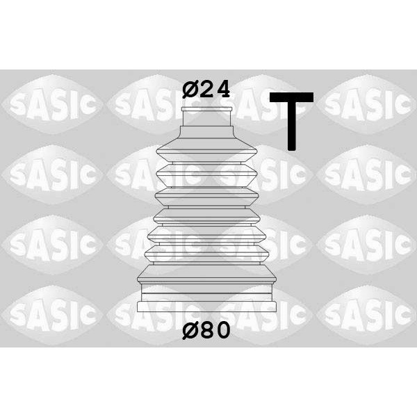 Снимка на Комплект маншон за каре SASIC 4003440 за Renault Clio 2 Box 1.5 dCi - 80 коня дизел