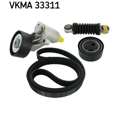 Снимка на Комплект пистов ремък и ролки SKF VKMA 31036 за Skoda Fabia Praktik 1.4 TDI - 75 коня дизел
