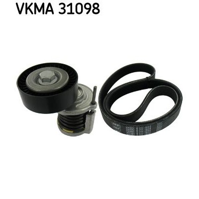 Снимка на Комплект пистов ремък и ролки SKF VKMA 31098 за VW Golf 6 Convertible (517) 2.0 TDI - 140 коня дизел