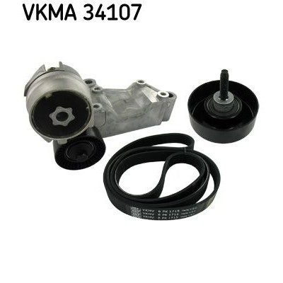 Снимка на Комплект пистов ремък и ролки SKF VKMA 31207 за VW Jetta 4 (1J2) 1.6 16V - 105 коня бензин