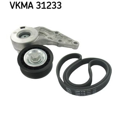 Снимка на Комплект пистов ремък и ролки SKF VKMA 31233 за Seat Alhambra (7V8,7V9) 2.8 V6 4motion - 204 коня бензин