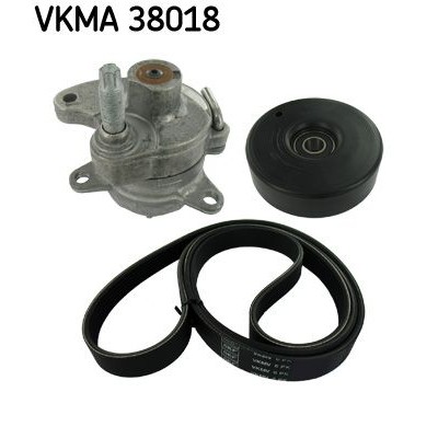 Снимка на Комплект пистов ремък и ролки SKF VKMA 33410 за Citroen C5 TD Break 1.6 THP 155 - 156 коня бензин