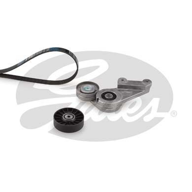 Снимка на Комплект пистов ремък GATES Micro-V® Kit K016PK1250 за Opel Corsa C Box 1.7 DI 16V (F08, W5L) - 65 коня дизел