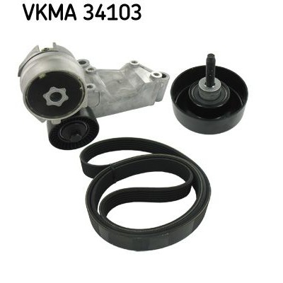 Снимка на Комплект пистов ремък SKF VKMA 31160 за VW Golf 7 (5G1) 2.0 R 4motion - 300 коня бензин
