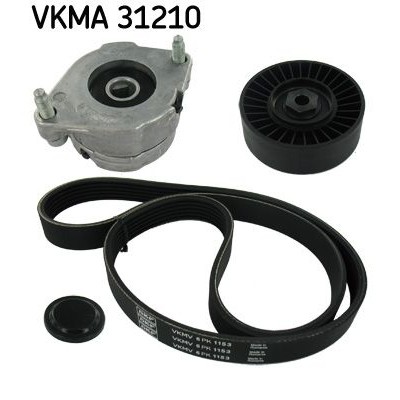 Снимка на Комплект пистов ремък SKF VKMA 31210 за VW Jetta 3 (1H2) 1.8 - 75 коня бензин