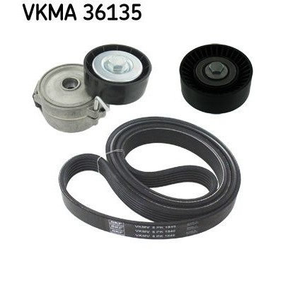 Снимка на Комплект пистов ремък SKF VKMA 33152 за Peugeot Ranch Box (5) 1.9 D 4x4 - 69 коня дизел