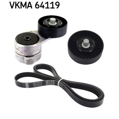 Снимка на Комплект пистов ремък SKF VKMA 64119 за Hyundai Accent 4 (RB) 1.6 - 124 коня бензин