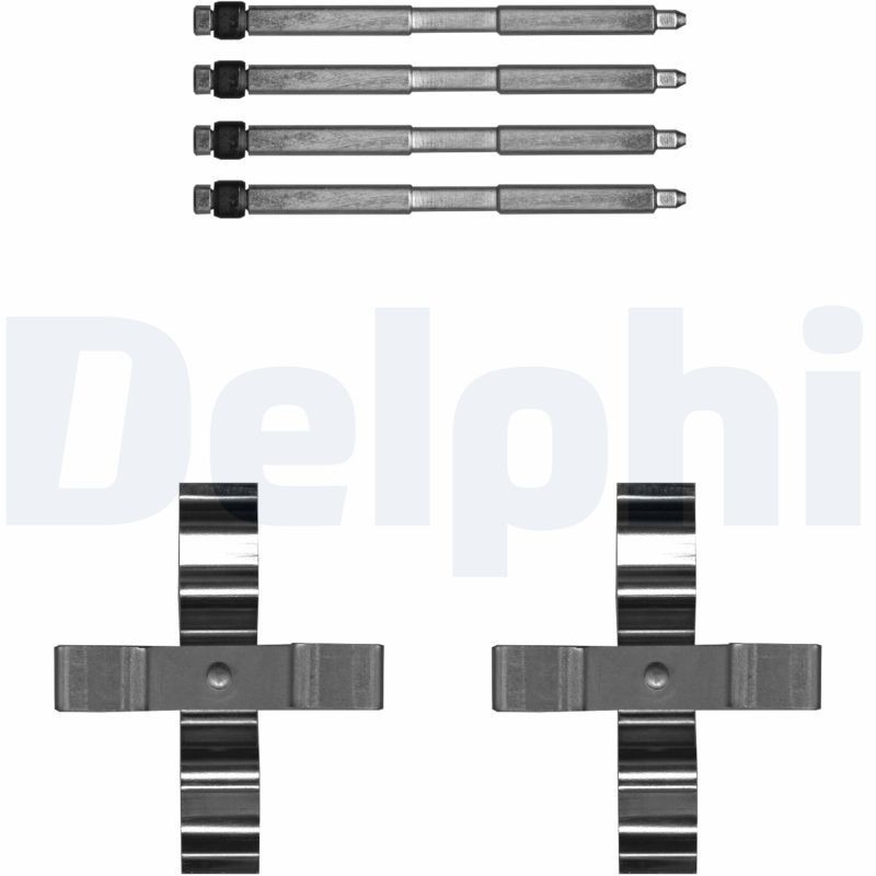 Снимка на Комплект принадлежности, спирачни челюсти DELPHI LY1026 за Seat Cordoba Saloon (6K2,C2) 1.8 i 16V - 129 коня бензин
