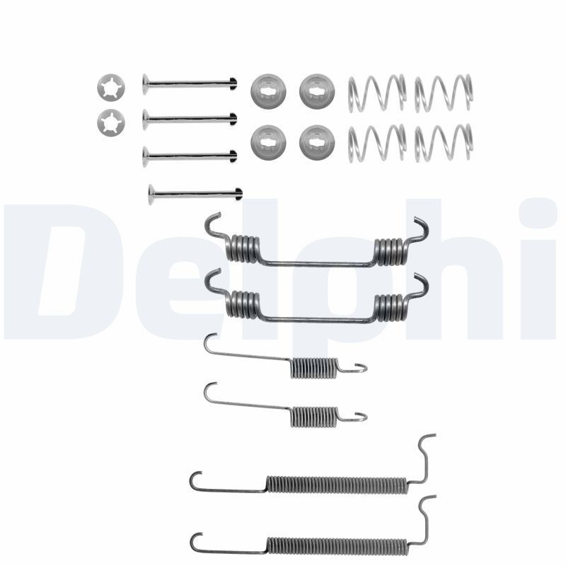 Снимка на Комплект принадлежности, спирачни челюсти DELPHI LY1134 за Daewoo Cielo KLETN 1.5 (08, 68) - 60 коня бензин