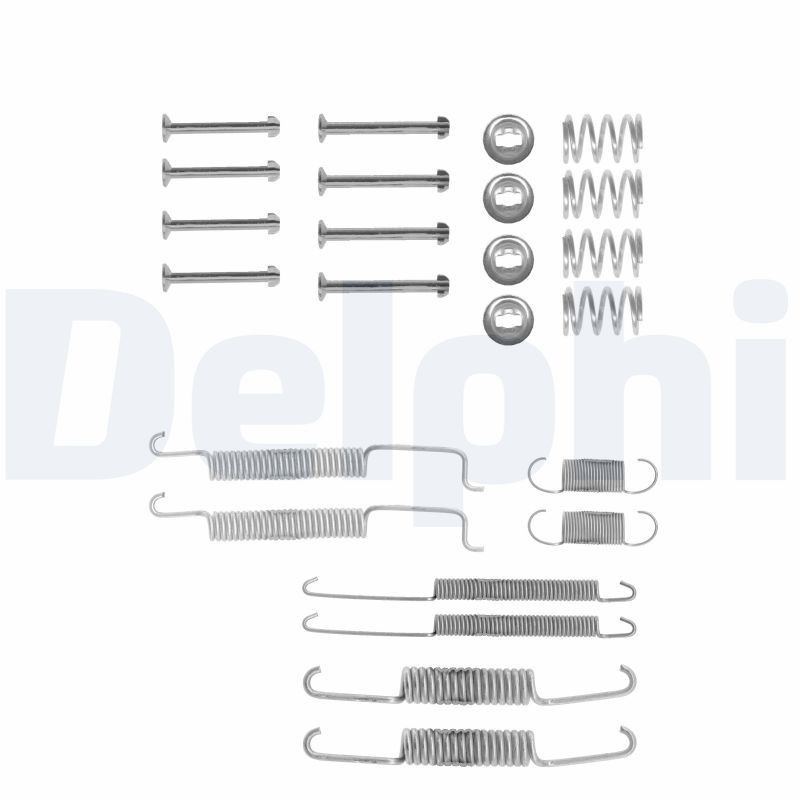 Снимка на Комплект принадлежности, спирачни челюсти DELPHI LY1182 за VW Passat 3 Variant (B4,35i) 1.6 TD - 80 коня дизел