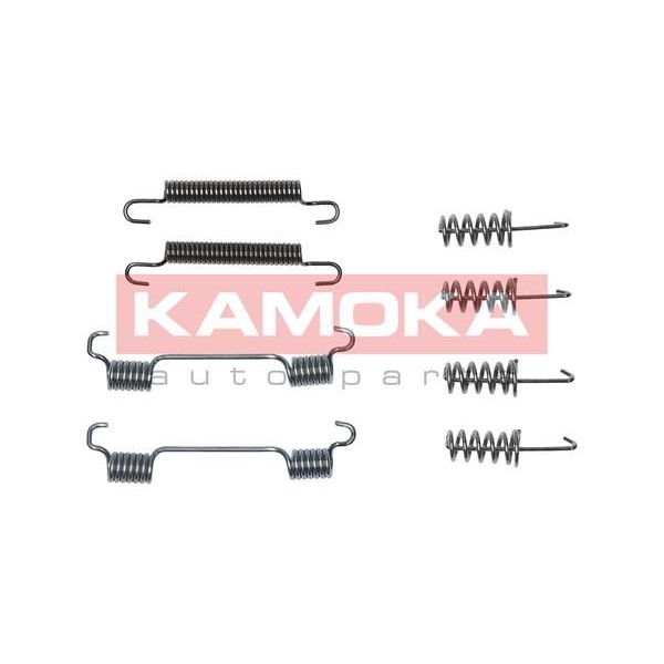 Снимка на Комплект принадлежности, челюсти за ръчна спирачка KAMOKA 1070023 за VW LT 28-46 2 Box (2DX0AE) 2.8 TDI - 130 коня дизел