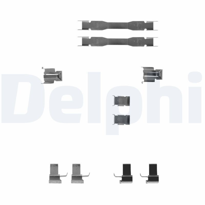 Снимка на Комплект пружина за спирачен апарат DELPHI LX0313 за Citroen C3 III Hatchback 1.5 BlueHDi 100 (SXYHYP, SXYHTU) - 102 коня дизел