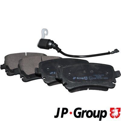 Снимка на Комплект пружина за спирачен апарат JP GROUP  1163650610 за VW Passat 3 Sedan (B3,35i) 1.9 TDI - 110 коня дизел