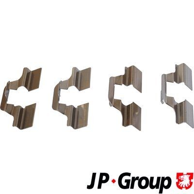 Снимка на Комплект пружина за спирачен апарат JP GROUP  1163750410 за Seat Ibiza 2 (6K) 1.6 i - 75 коня бензин