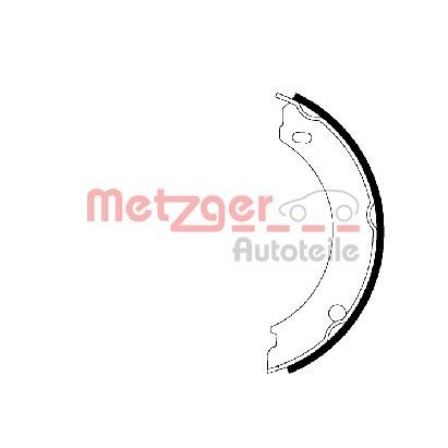 Снимка на Комплект спирачна челюст, ръчна спирачка METZGER MG 628 за Volvo 740 Estate (745) 2.3 - 114 коня бензин