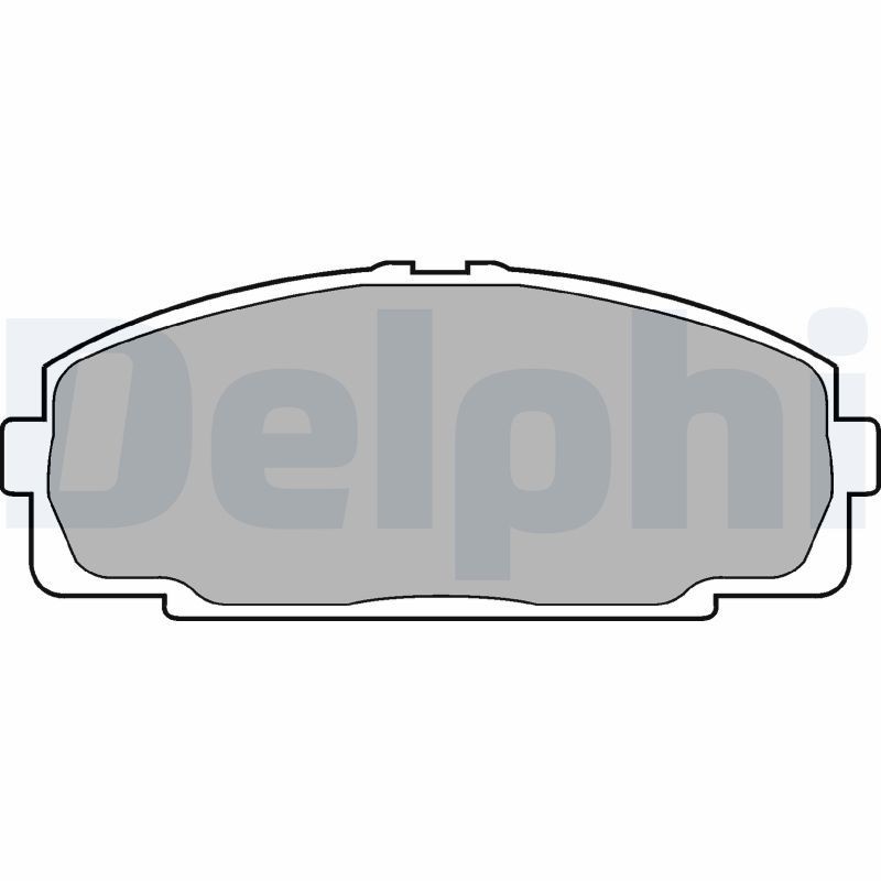 Снимка на Комплект спирачни челюсти DELPHI LS1712 за Peugeot Boxer Bus (230P) 2.5 TD - 103 коня дизел