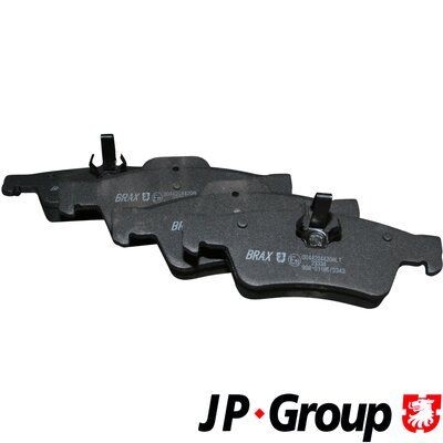 Снимка на Комплект спирачни челюсти JP GROUP  1363900210 за Mercedes C-class Saloon (w203) C 350 4-matic (203.087) - 272 коня бензин