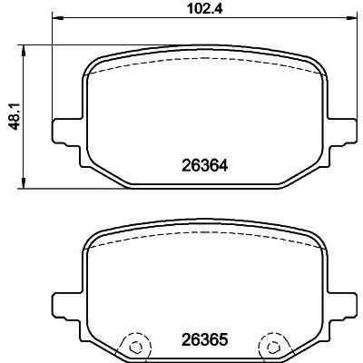 Снимка на Комплект спирачни челюсти TEXTAR 91048700 за Honda Civic 5 Saloon (EG,EH) 1.5 - 91 коня бензин