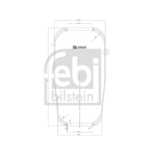Снимка на Комплект тампони за носач FEBI BILSTEIN 39228 за Seat Ibiza 3 (6L) 1.4 16V - 86 коня бензин