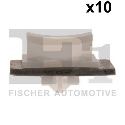 Снимка на Крепежна щипка (клипс), монтаж на стъкло FA1 бял 13-40017.10 за Ford Transit VAN (FA) 2.0 DI (FAE_, FAF_, FAG_) - 100 коня дизел