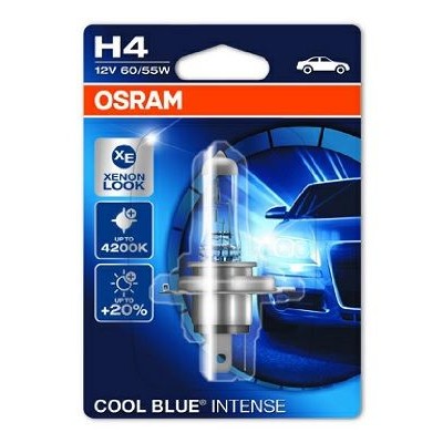 Снимка на Крушка за фарове и халогени OSRAM COOL BLUE INTENSE H4 64193CBI-01B