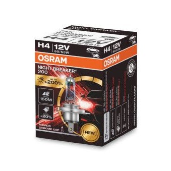 Снимка на Крушка с нагреваема жичка, главни фарове OSRAM NIGHT BREAKER® 200 H4 64193NB200