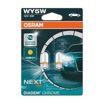 Снимка на Крушка за мигачи и стопове OSRAM DIADEM CHROME WY5W 2827DC-02B за BMW Z3 Coupe M - 321 коня бензин