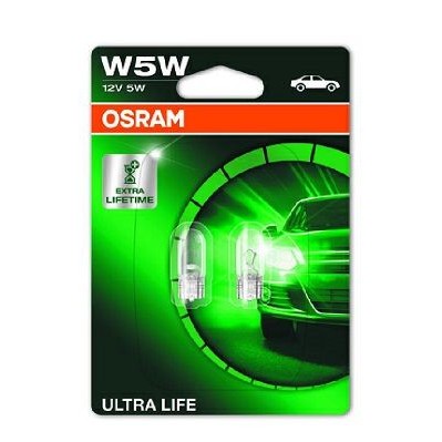Снимка на Крушка за мигачи и стопове OSRAM ULTRA LIFE W5W 2825ULT-02B за Citroen DS3 Hatchback 1.6 THP 155 - 156 коня бензин