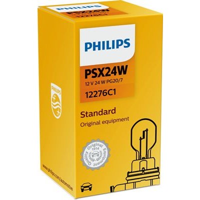 Снимка на Крушка за мигачи и стоп светлини PHILIPS PSX24W 12276C1 за Citroen Berlingo 1.6 BlueHDi 100 - 99 коня дизел