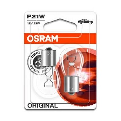 Снимка на Крушка за стопове, габарити OSRAM ORIGINAL P21W 7506-02B за Audi A3 (8L1) 1.9 TDI - 110 коня дизел