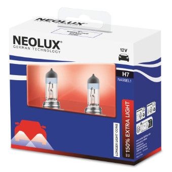 Снимка на Крушка за фарове и халогени NEOLUX ExtraLight H7 N499EL1-2SCB за Citroen Jumper BOX 2.2 HDi 150 - 150 коня дизел