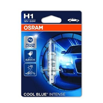 Снимка на Крушка за фарове и халогени OSRAM COOL BLUE INTENSE H1 64150CBI-01B за Alfa Romeo 156 (932) Sedan 1.6 16V T.SPARK (932.A4, 932.A4100) - 120 коня бензин