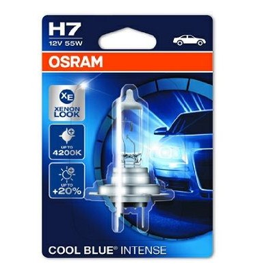 Снимка на Крушка за фарове и халогени OSRAM COOL BLUE INTENSE H7 64210CBI-01B за Audi A3 (8L1) 1.9 TDI - 110 коня дизел