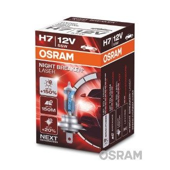 Снимка на Крушка за фарове и халогени OSRAM NIGHT BREAKER® LASER next generation H7 64210NL за Audi A4 Avant (8E5, B6) 1.8 T - 190 коня бензин