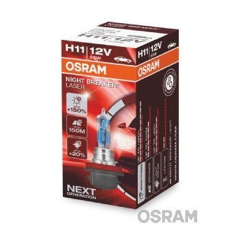 Снимка на Крушка за фарове и халогени OSRAM NIGHT BREAKER® LASER next generation H11 64211NL за Citroen C4 Picasso UD 1.6 THP 155 - 156 коня бензин