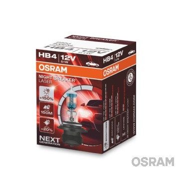 Снимка на Крушка за фарове и халогени OSRAM NIGHT BREAKER® LASER next generation HB4 9006NL за Ford Galaxy 2.0 TDCi - 140 коня дизел