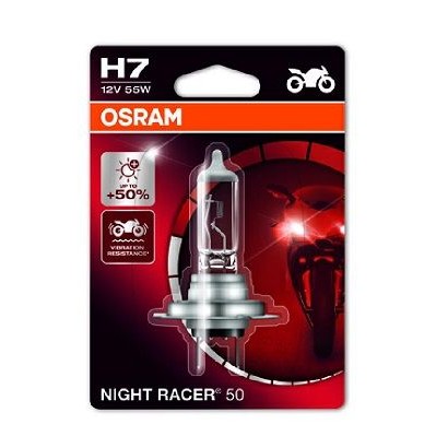 Снимка на Крушка за фарове и халогени OSRAM NIGHT RACER 50 H7 64210NR5-01B за VW Golf 4 (1J1) 1.9 TDI 4motion - 150 коня дизел