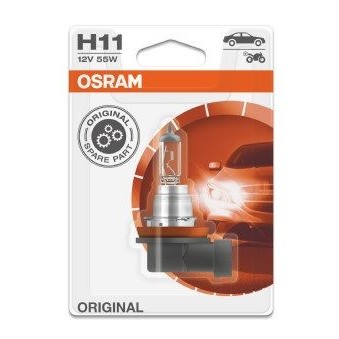 Снимка на Крушка за фарове и халогени OSRAM ORIGINAL H11 64211-01B за Audi A4 Sedan (8E2, B6) 2.4 - 163 коня бензин