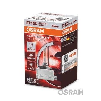 Снимка на Крушка за фарове и халогени OSRAM XENARC® NIGHT BREAKER® LASER D1S 66140XNL за Audi A3 (8L1) 1.9 TDI - 110 коня дизел
