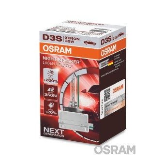 Снимка на Крушка за фарове и халогени OSRAM XENARC® NIGHT BREAKER® LASER D3S 66340XNL за Audi A5 (8T3) 3.0 TDI quattro - 211 коня дизел