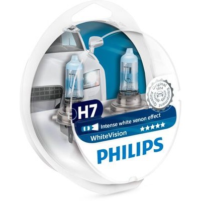 Снимка на Крушка за фарове и халогени PHILIPS WhiteVision H7 12972WHVSM за Audi A3 (8L1) 1.6 - 102 коня бензин