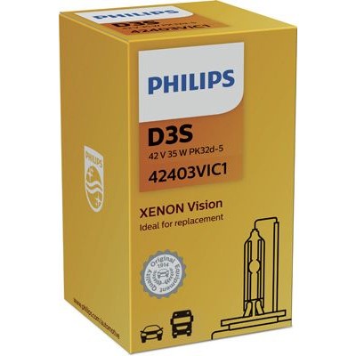 Снимка на Крушка за фарове и халогени PHILIPS Xenon Vision D3S 42403VIC1 за CHRYSLER SEBRING Sedan 2.0 CRD - 140 коня дизел