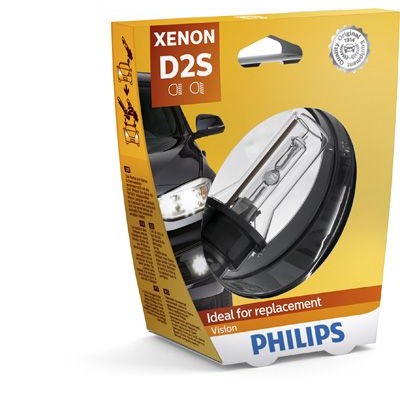 Снимка на Крушка за фарове и халогени PHILIPS Xenon Vision D2R 85122VIS1 за Renault Modus 1.2 (JP0S) - 78 коня бензин