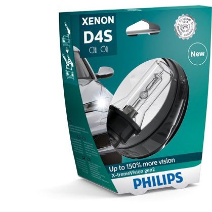 Снимка на Крушка за фарове и халогени PHILIPS Xenon X-tremeVision gen2 D4S 42402XV2S1 за Mercedes Sprinter 3-t Platform (903) 308 D 2.3 (903.311, 903.312, 903.322) - 79 коня дизел