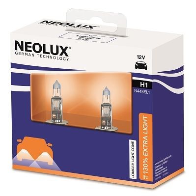 Снимка на Крушка с нагреваема жичка, главни фарове NEOLUX Extra Light 130% H1 N448EL1-2SCB за Citroen Berlingo BOX 1.6 - 109 коня бензин