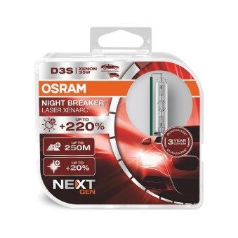 Снимка на Крушка с нагреваема жичка, главни фарове OSRAM XENARC® NIGHT BREAKER® LASER D3S 66340XNN-HCB за Nissan X-Trail (t32) 2.0 dCi (T32) - 177 коня дизел