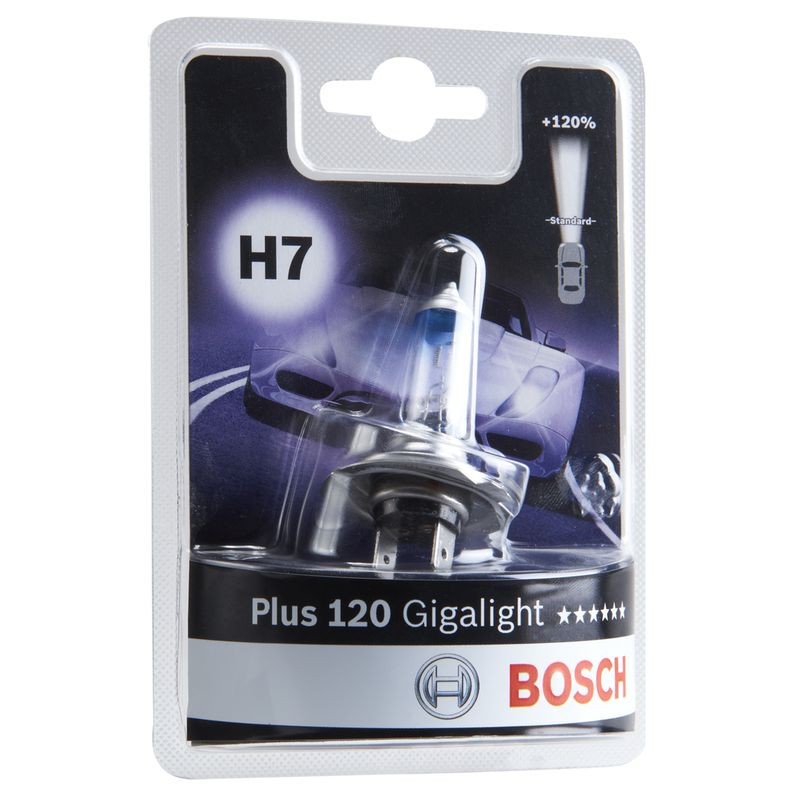 Снимка на Крушка с нагреваема жичка BOSCH Plus 120 Gigalight BL H7 1 987 301 110 за Citroen Jumper BOX 2.2 HDi 150 - 150 коня дизел