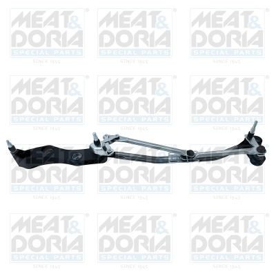 Снимка на Лостов механизъм на чистачките MEAT & DORIA 227009 за BMW 5 Sedan E60 520 d - 150 коня дизел