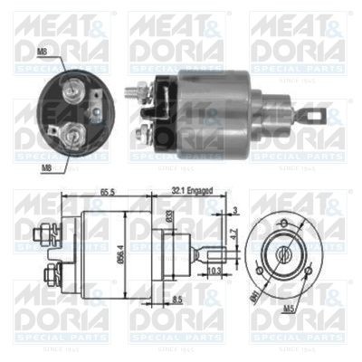 Снимка на Магнитен превключвател, стартер MEAT & DORIA 46030 за Citroen ZX Estate N2 1.9 D - 64 коня дизел
